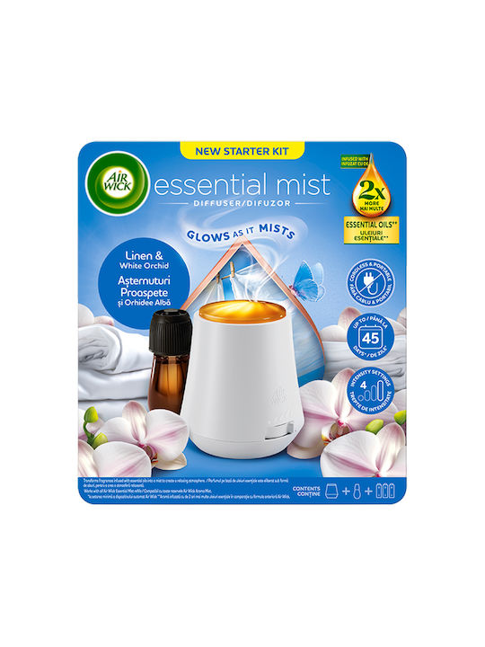 Airwick LED Ultraschall Aromatherapie-Diffusor Mist Weiß Airwick LED Ultraschall Aromatherapie-Diffusor Mist Weiß