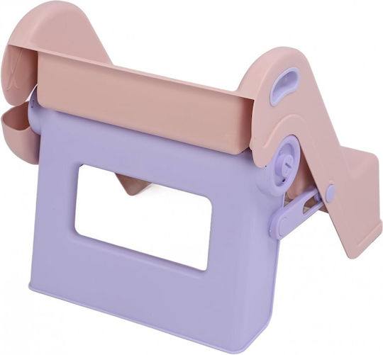 Little Mom Foldstep Suport Pentru Copii Roz Pliabil Cu Două Trepte Compact Design Ergonomic Mâner Integrat Accesoriu Practic Detasabil