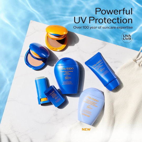 Shiseido Expert Sun Protector Водоустойчива Слънцезащитна Лосион За Лице SPF50+ 150ml