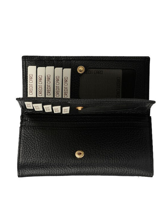 Leder Damenbrieftasche Tabac AG286-286-Tabac