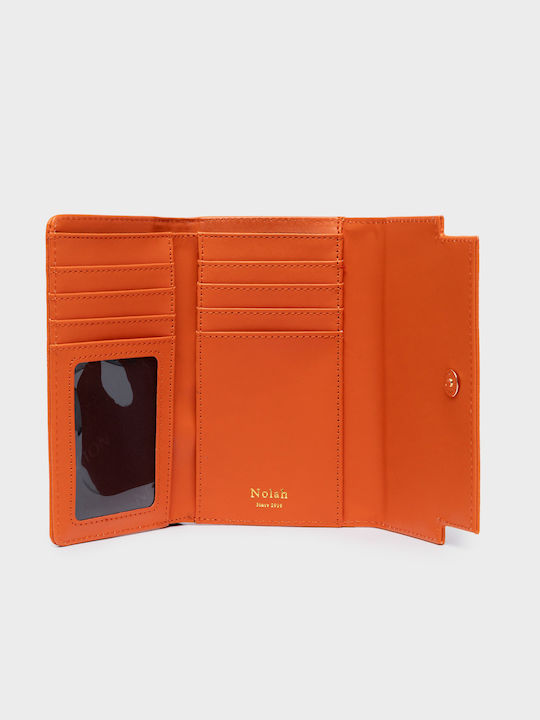 Large Women's Orange Wallet