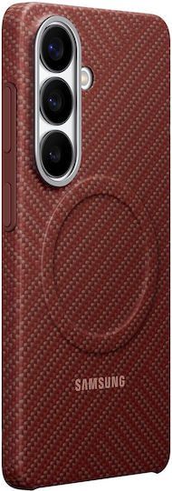 Samsung Задна Корица Carbon Magnet 0.8mm Червена (Galaxy S26)