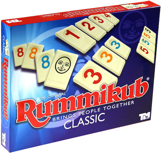 Board Game Rummikub for 2-4 Players 7+ Years Old (PL)
