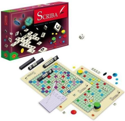 Joc de Societate Scriba pentru 2-4 Jucători 8+ Ani 0093 (EN) Argy Toys