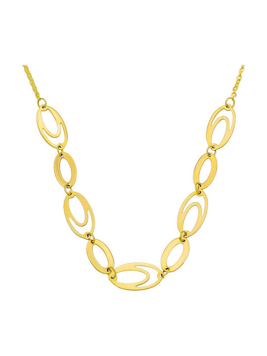 Savvas Design Κολιέ από Χρυσό 14Κ Savvas Design Κολιέ από Χρυσό 14Κ
