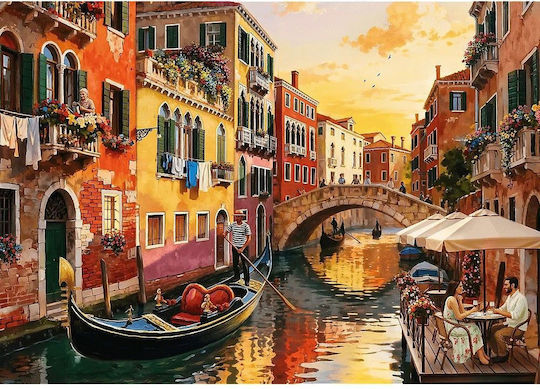 Venice At Sunset Puzzle 2D 500pcs
