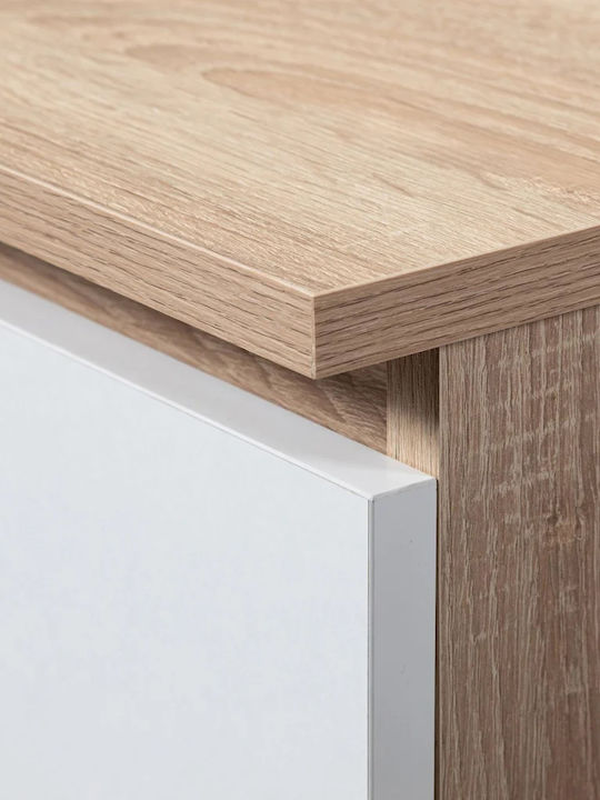 Birou de Calculator Piksel din Lemn Sonoma Oak 90x50x77 cm