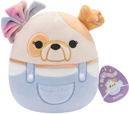 Jazwares Plush Squishmallows Davitta The Bulldog Easter For 3+ Years 19 cm