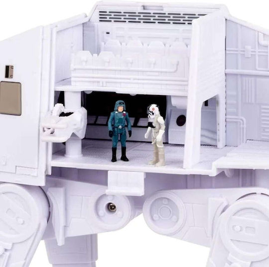 Jazwares Плюшена Играчка Star Wars Star Wars Micro Galaxy Squadron - At-at Walker A Long Time Ago С 5-pack Фигури За Действие 23cm