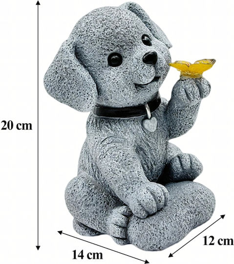 Solarleuchte Blume IP44 20x12x14cm