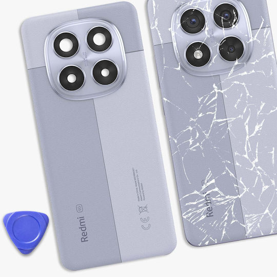 Капак За Батерия Xiaomi Redmi Note 14 Pro 5G Service Pack Лилав