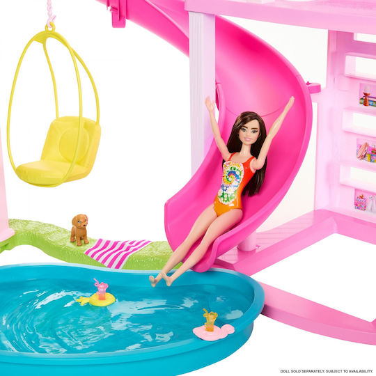 Barbie Dreamhouse Πλαστικό Κουκλόσπιτο 114εκ.