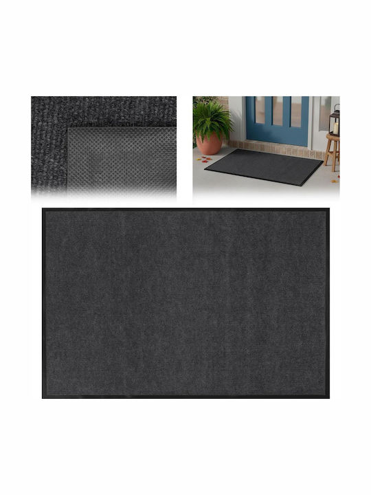 Sersimo Fußmatte Rutschfest Schwarz 150x90cm Dicke 4mm