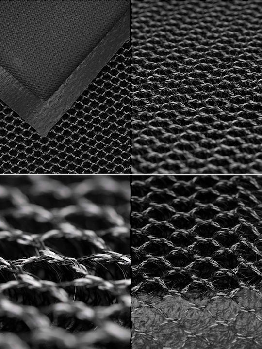 Non-Slip Black Doormat 90x60cm