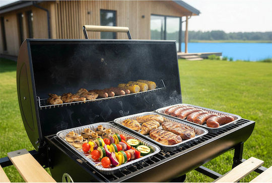 Smartic Charcoal Grill with Thermometer