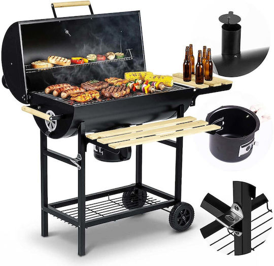 Smartic Charcoal Grill with Thermometer