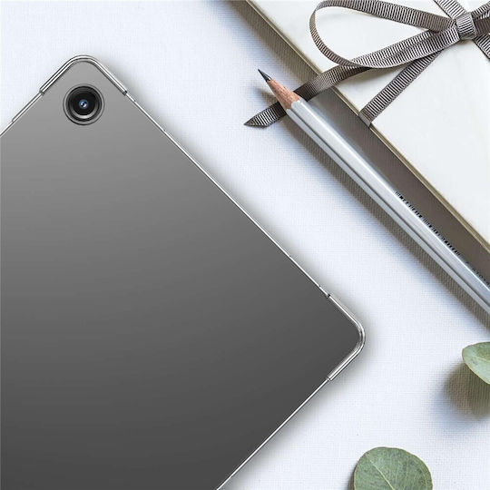 Shockproof Θήκη Σιλικόνης Tpu + Tempered Glass Samsung Galaxy Tab A11 Plus Tab A9 Plus Transparent