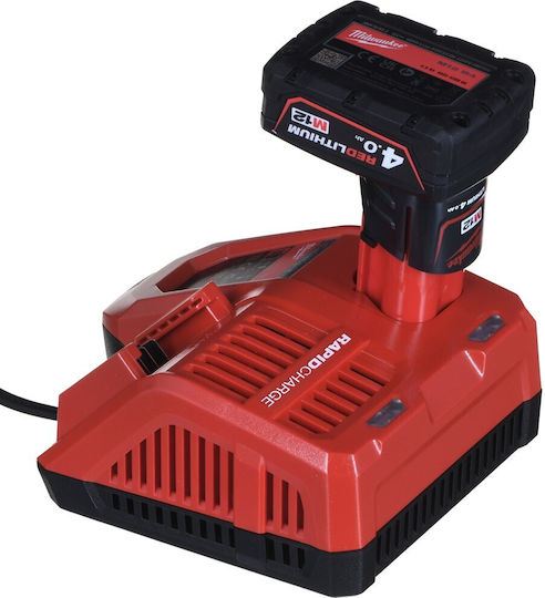 Milwaukee Set 3 Tool Batteries Lithium 18V Capacity 8Ah with Charger M18 HNRG-802