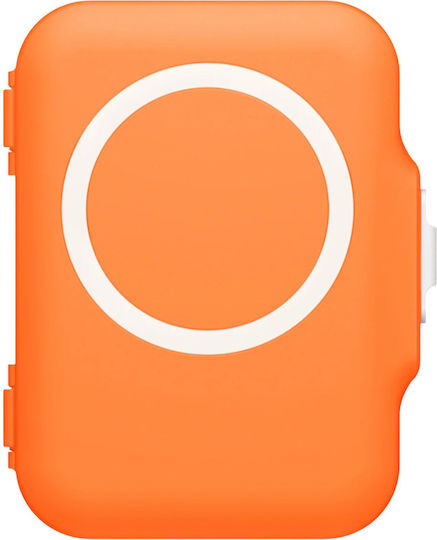 Spigen MagSafe Kartenhülle in Orange Farbe