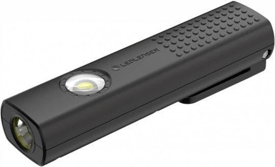 LedLenser Rechargeable Flashlight LED IP54 with Maximum Brightness 220lm Black