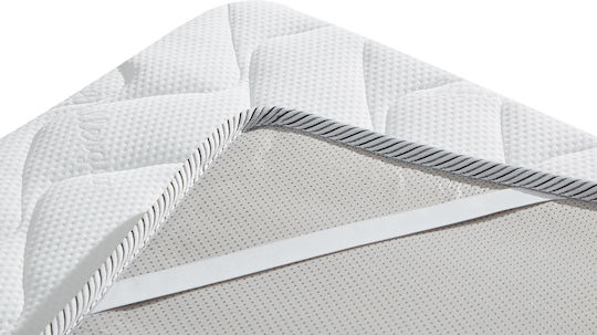 Bio Mattress Topper Double Foam Strapped 140x200x4cm