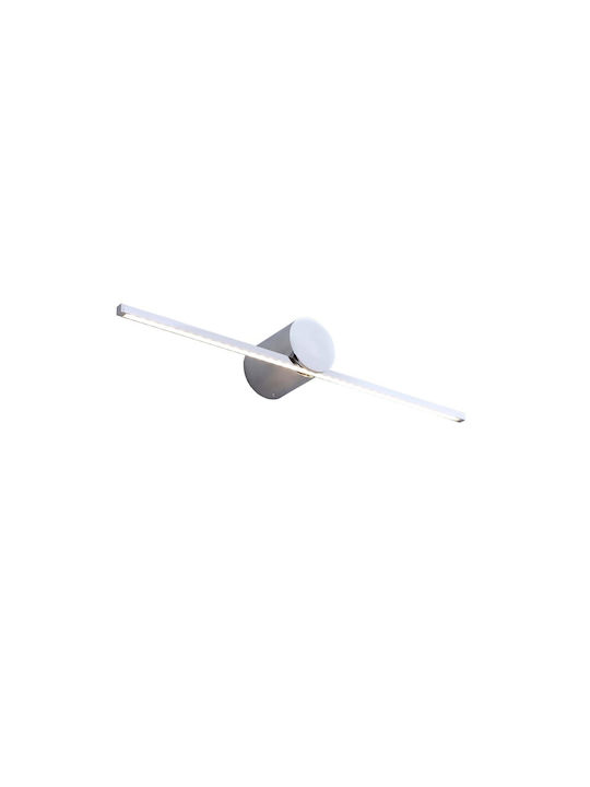 Light Prestige Modern Leuchte Badezimmer Silber 40x6.5cm