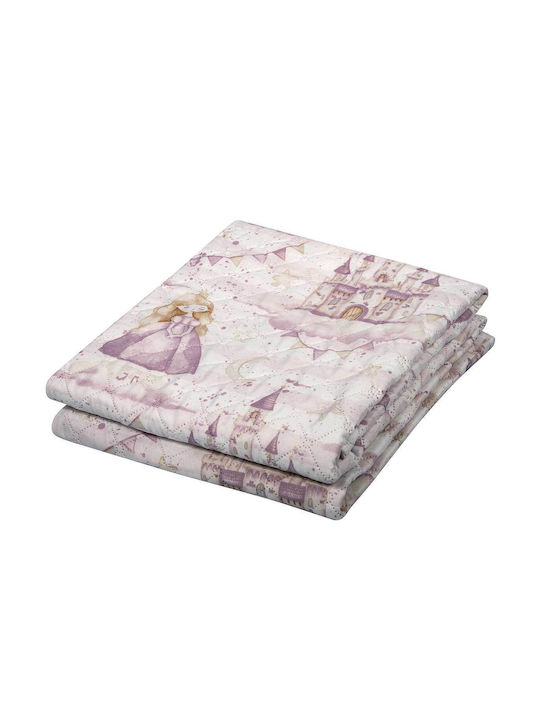 Greenwich Polo Club 8862 Baby Quilt Microfiber Nude 120x160cm