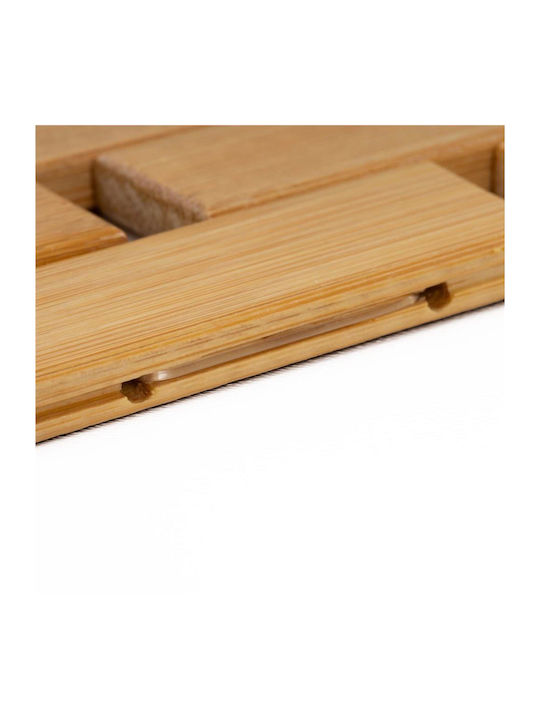 Rutschfestes Badematte Hölzernes Natural Brown 50x80cm
