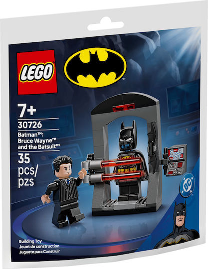 LEGO Конструктори Batman Bruce Wayne & The Batsuit за 7+ Години 35 Бройки