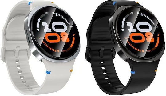 Hoco Y43 43mm Smartwatch (Ασημί)