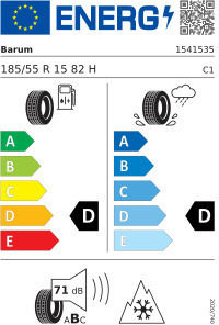 Barum Polaris 6 Runflat 185/55R15 82H Зимна Автомобилна Гума