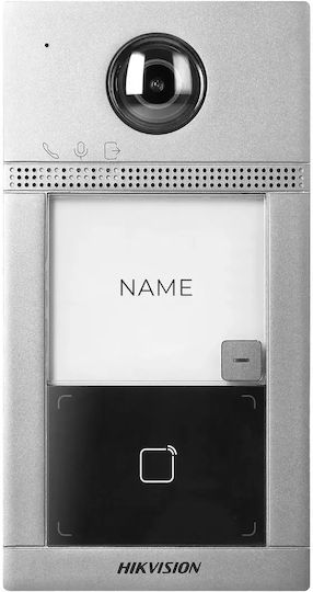Hikvision Ds-kv8113-wme1 C Ip Outdoor Video Intercom Wifi 1 X Call Button A Single Family Allows Calling