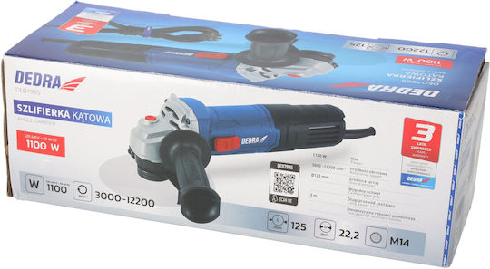 Dedra Polizor unghiular 125mm Electrică 950W
