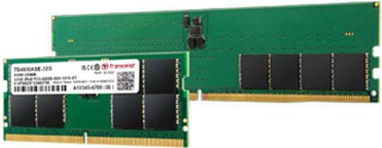 Transcend DDR5 με Module 1x16GB και Ταχύτητα 5600 για Desktop