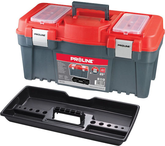 Proline Hand Tool Case Plastic with Tobacco Case Dimensions: W45.8xD25.7xH22.7cm