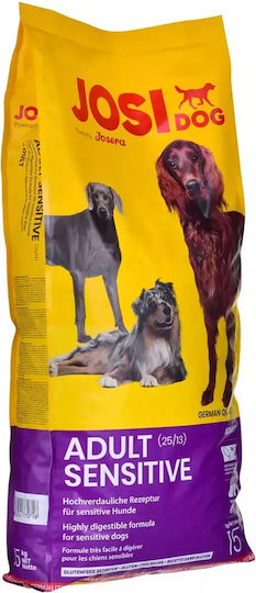 Josera Josidog Adult Sensitive 15kg Dry Food Gluten-Free for Adult Dogs with Meat and Rice