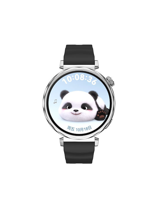 Silicone Strap Silver (Apple Watch 38/40/41/42mm Xiaomi Watch S4 41mm Garmin Venu 3S Huawei Watch GT 6 41mm)