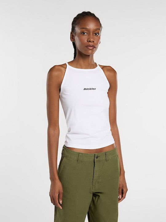 Dickies Women's Sleeveless Blouse White