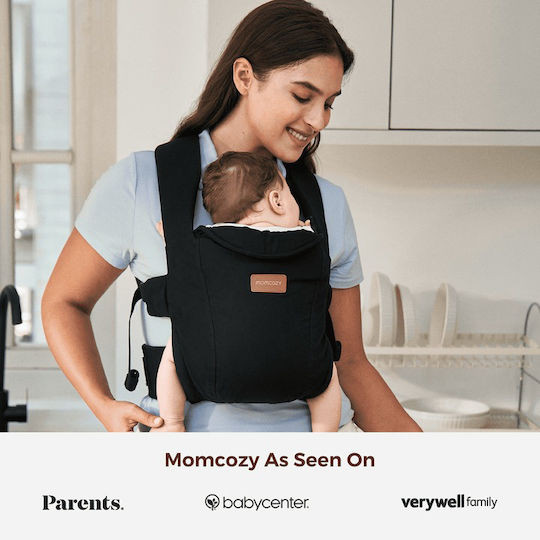 Momcozy Standard Baby Carrier Sling Black with Maximum Weight 3.2kg