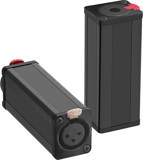 Audio Master Конвертор XLR / 6.3mm мъжки към XLR / 6.3mm женски 1бр 00.000862