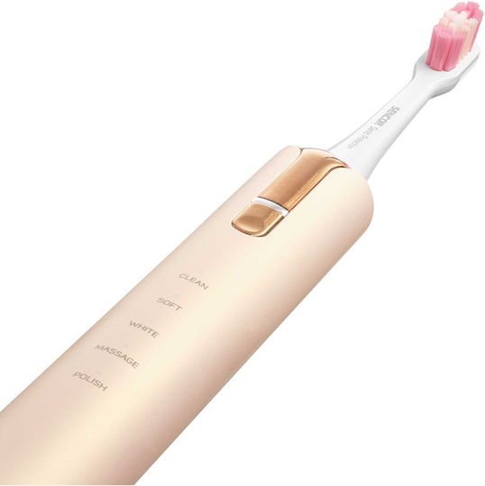 Sencor Water Flosser with Pressure Sensor and Travel Case SOC 4111GD Gold