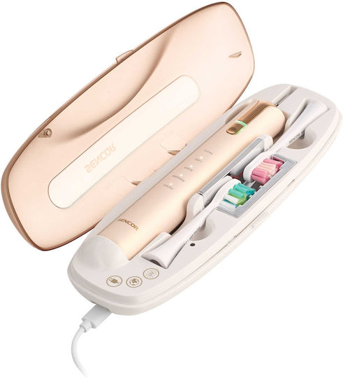 Sencor Water Flosser with Pressure Sensor and Travel Case SOC 4111GD Gold