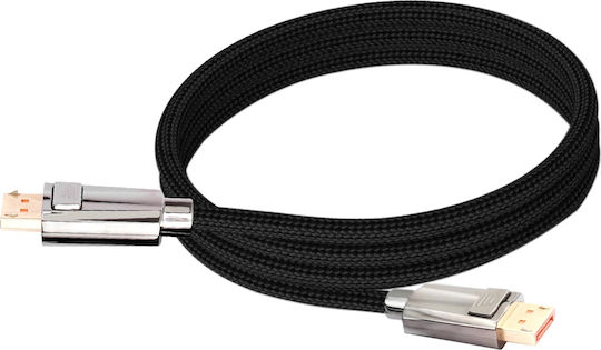 Vcom Cg655 Cable Displayport M To Displayport M 8k@60hz 2m Black