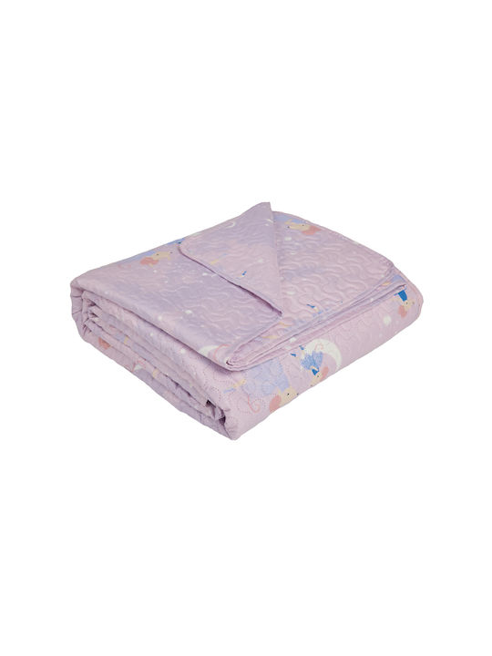 Das Home Παιδικό Κουβερλί Μονό 4980 Lilac 160x240εκ.