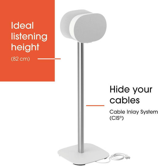 Vogel's Suport difuzor pardoseală (Bucată) în culoarea Alb