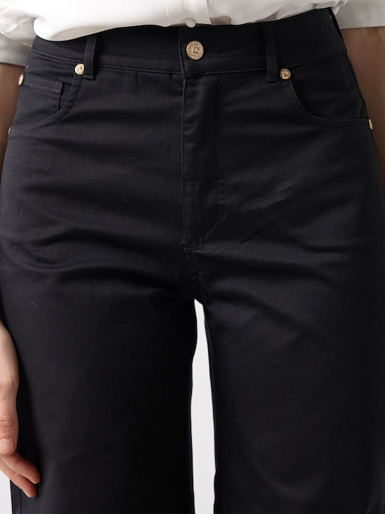 Women's High Rise Pantaloons Black