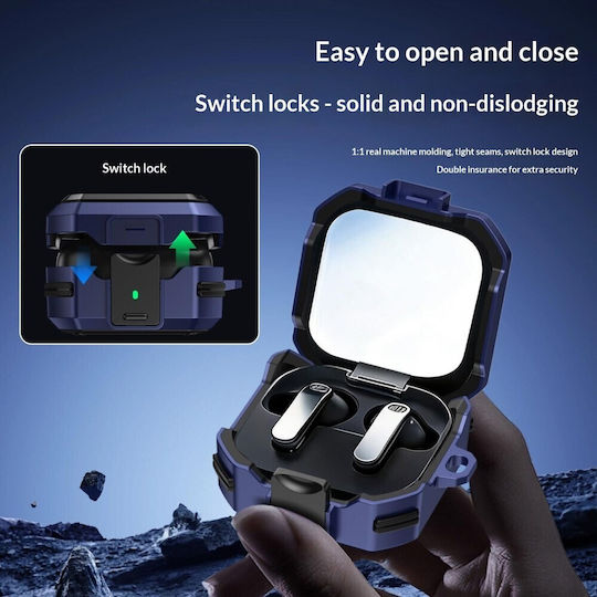 Case In Black Colour For Galaxy Buds4 / 4 Pro