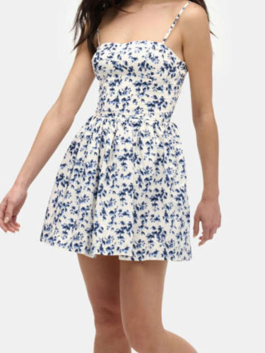 Damenkleid Sommer Mini Weiß