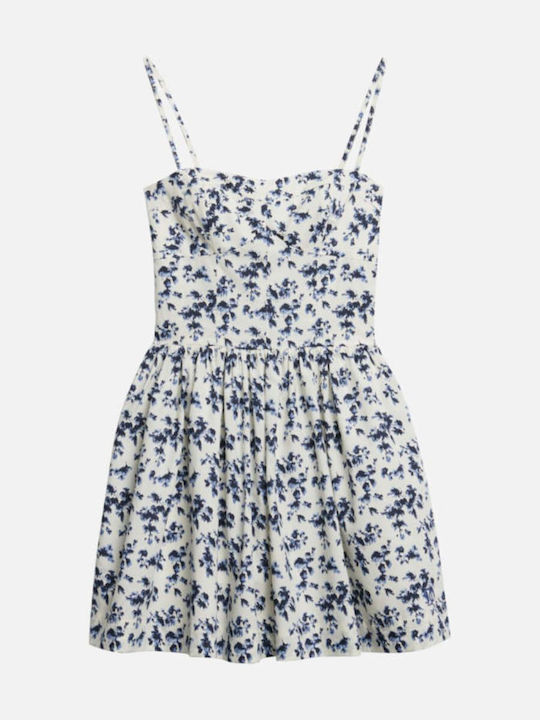 Damenkleid Sommer Mini Weiß