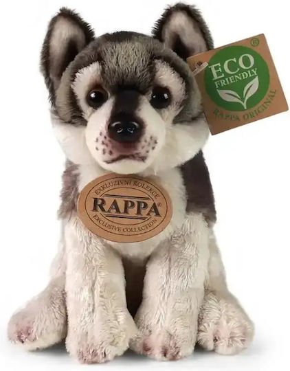 Rappa Plush Wolf for Newborns 15 cm
